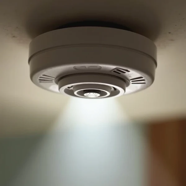 detector de humo que pita