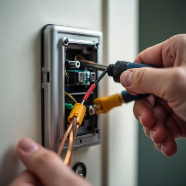 comment câbler une sonnette