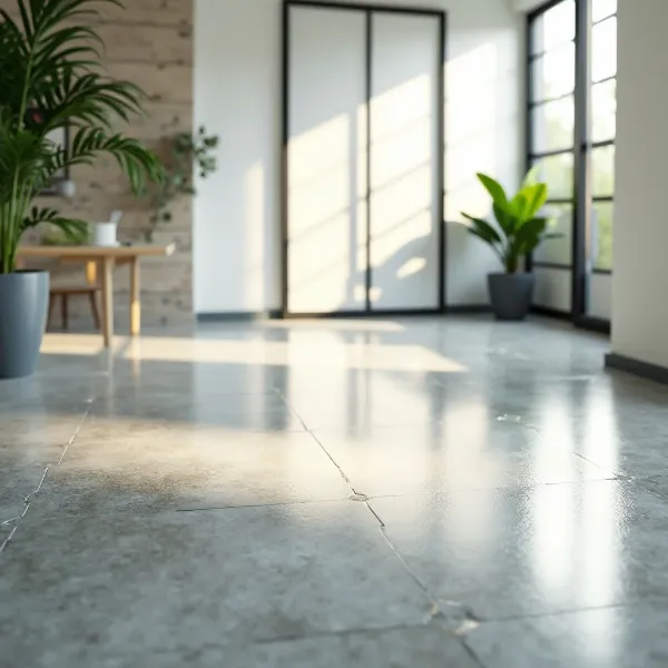 Nettoyage des sols en béton scellés et polis