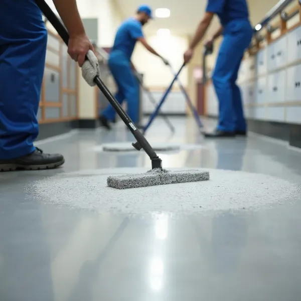 Cómo Limpiar Pisos de Concreto Sin Terminar