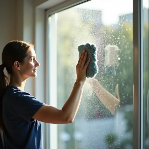 die beste Art, Fenster zu reinigen