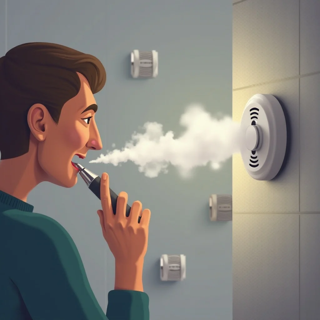 do vapes set off smoke alarms