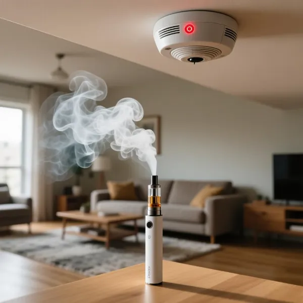 Lösen Vapes Rauchmelder aus – So vermeidest du Fehlalarme