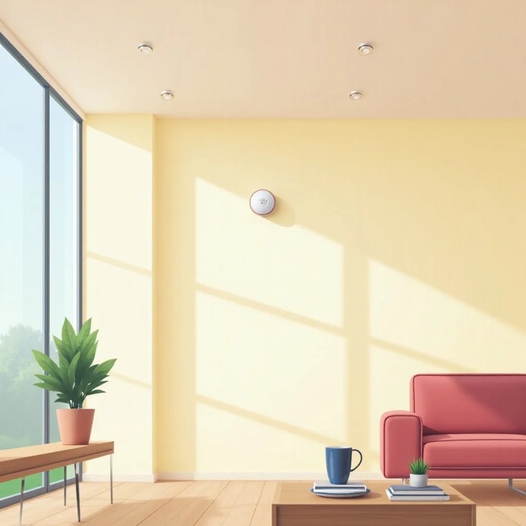 where to position carbon monoxide alarm