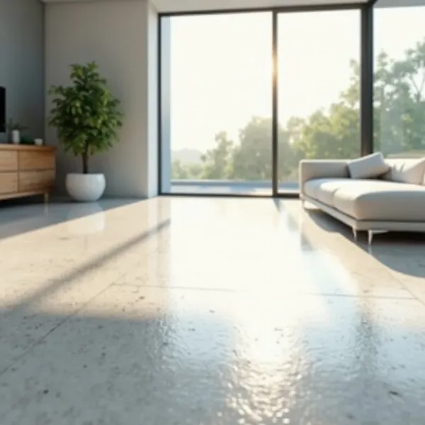 Allgemeine Reinigung für versiegelte und polierte Betonböden