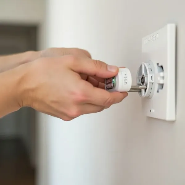 wie man die batterie eines rauchmelders wechselt