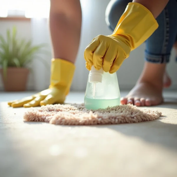 Häufige Fehler, die Sie bei der Reinigung von Erbrochenem auf Teppichen vermeiden sollten